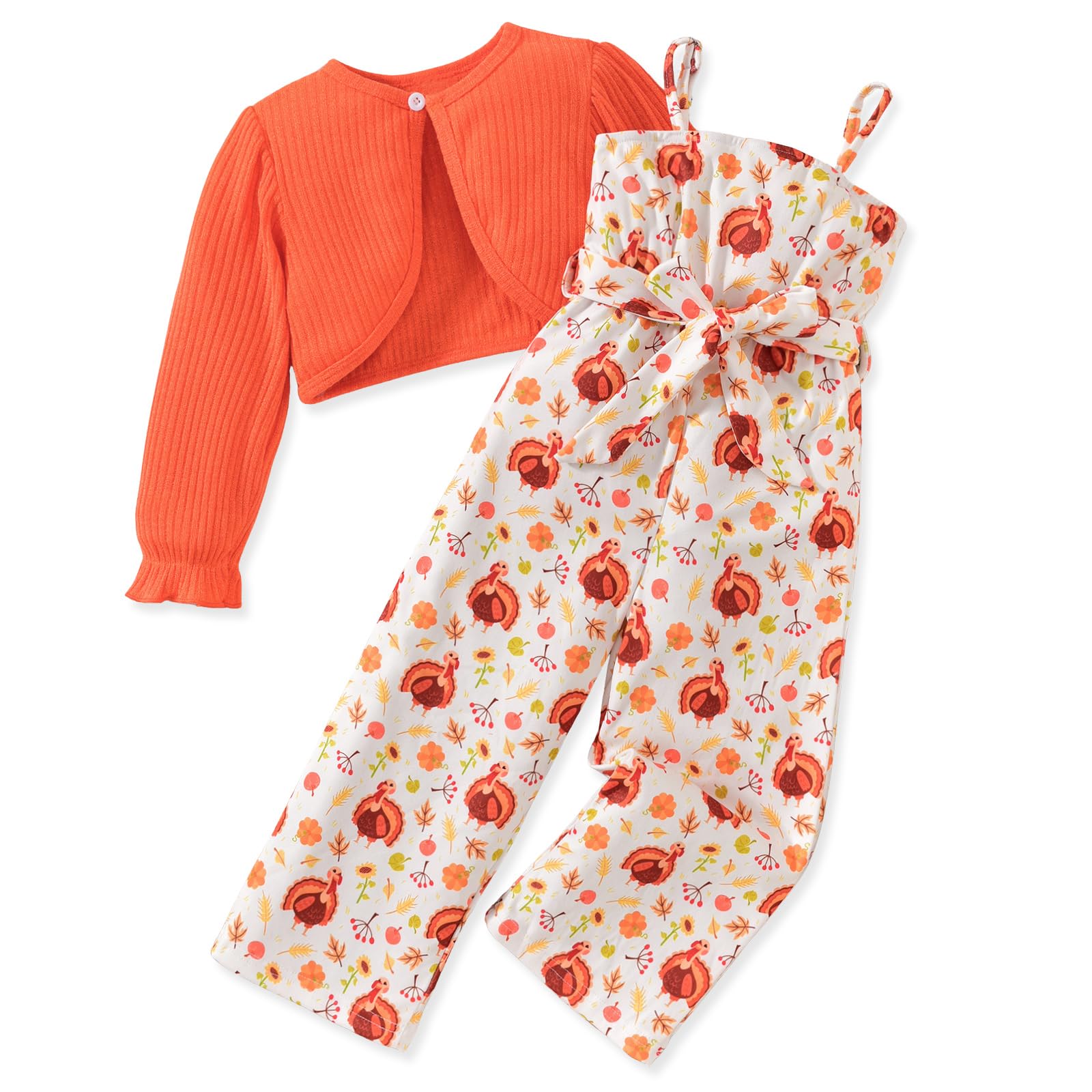 HINTINA Cardigan and Jumpsuit Set