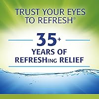 Vista 3 de Refresh Relieva PF Lubricant Eye Drops for Dry Eyes, Preservative-Free, 0.01 Fl Oz Single-Use Containers, 30 Count