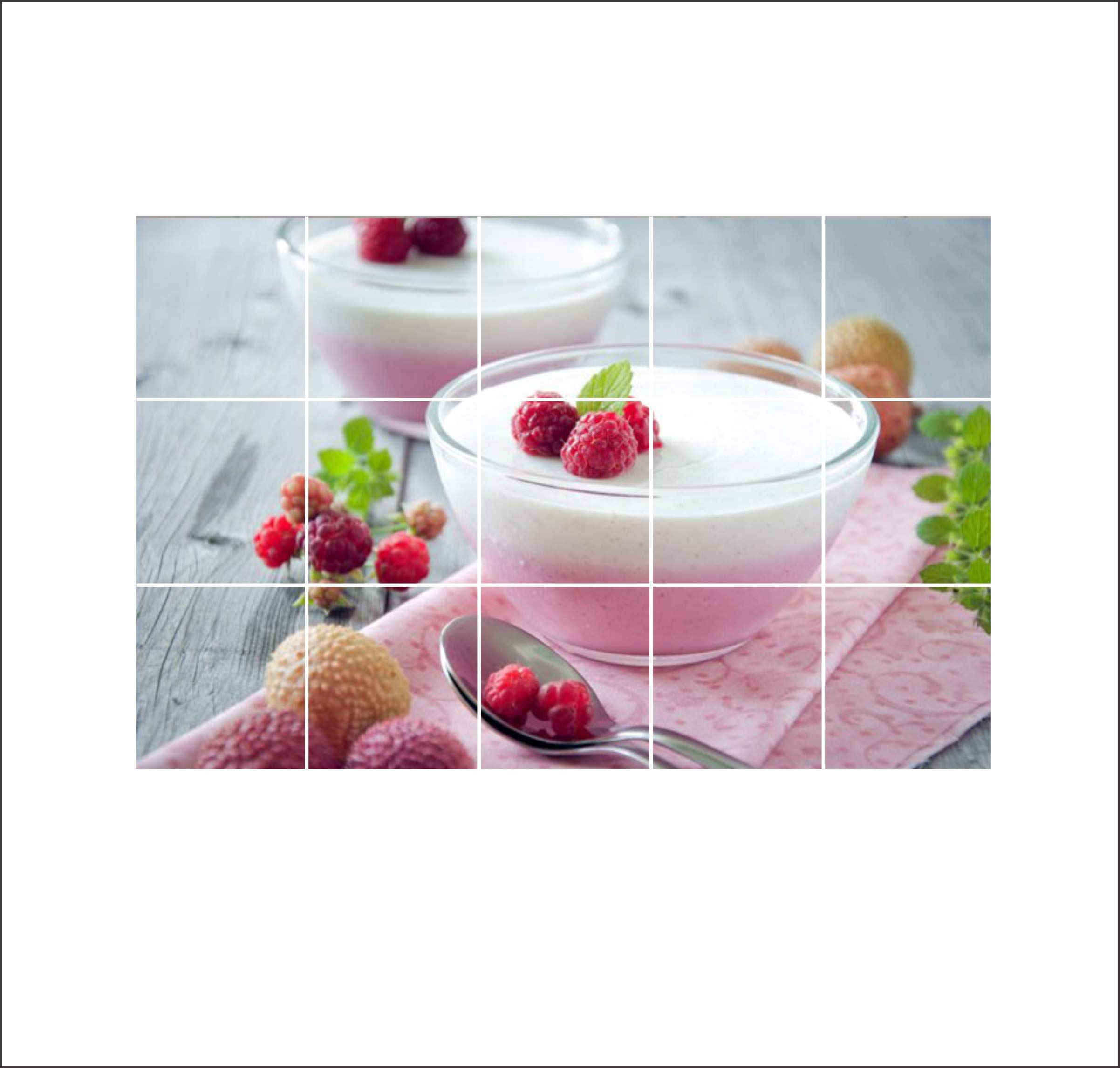 Sticker Hub Waterproof Kitchen Fruit in a Milk Splash Wallpaper/Wall Sticker Multicolour - Kitchen Wall Coverings Area (90Cm X 58Cm) DKKWS14 (B07RBB4LRT) Amazon Price History, Amazon Price Tracker