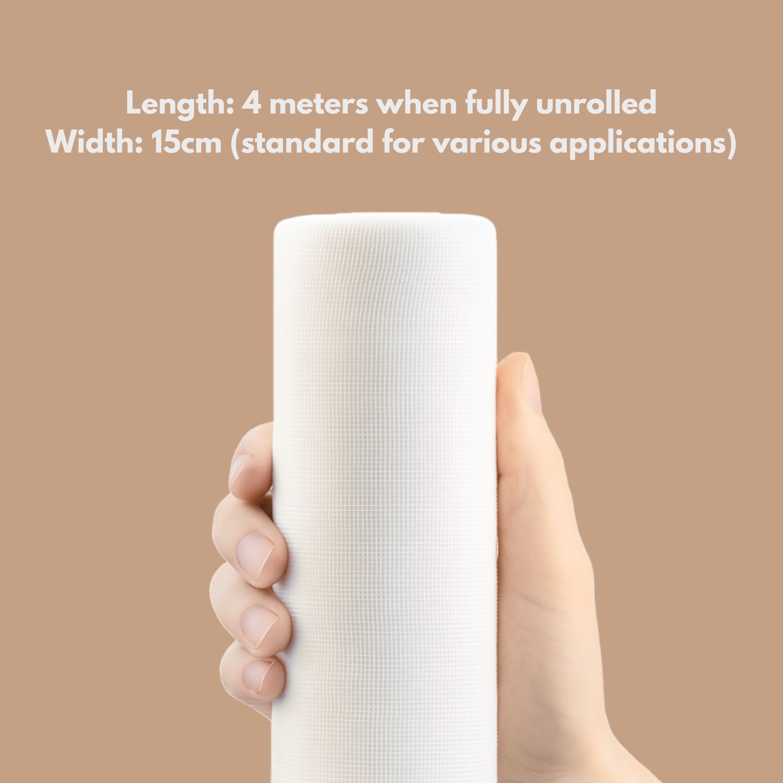 SMDPL Gauze Roll Bandage 15cm x 4mtr β Cotton Gauze | Medical Wrap for Wound Care, First Aid & Surgical Use Pack of 12 1
