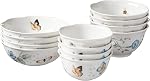 Lenox 788576 Butterfly Meadow Large All-Purpose Bowl, Yellow