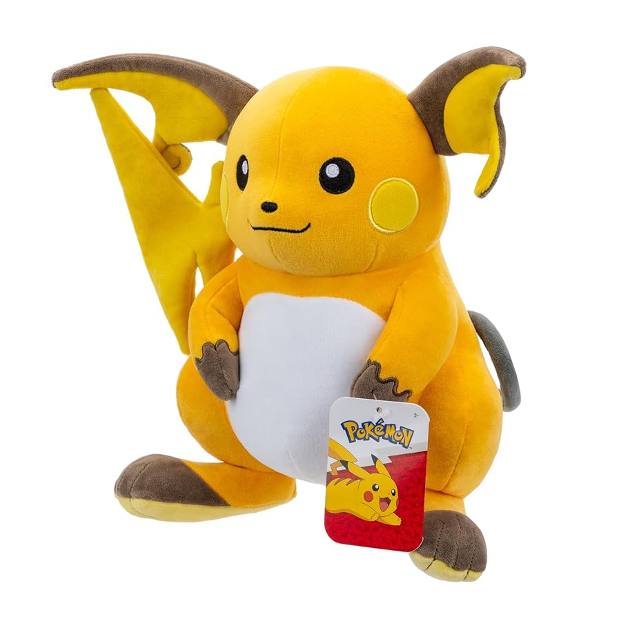 ポケモン にたものどうし ライチュウ ぬいぐるみ ぬいポーチ バッグ 付き 磁石でくっつくペアマスコット にたものどうし ライチュウ