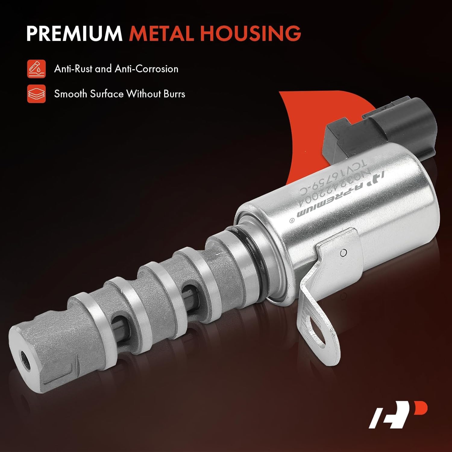 A-Premium Exhaust Engine Variable Valve Timing (VVT) Solenoid Compatible with Suzuki SX4 2010-2013 2.0L, SX4 Crossover 2012 2.0L, Kizashi 2010-2013 2.4L, Grand Vitara 2009-2013 2.4L, Replace# 95508155