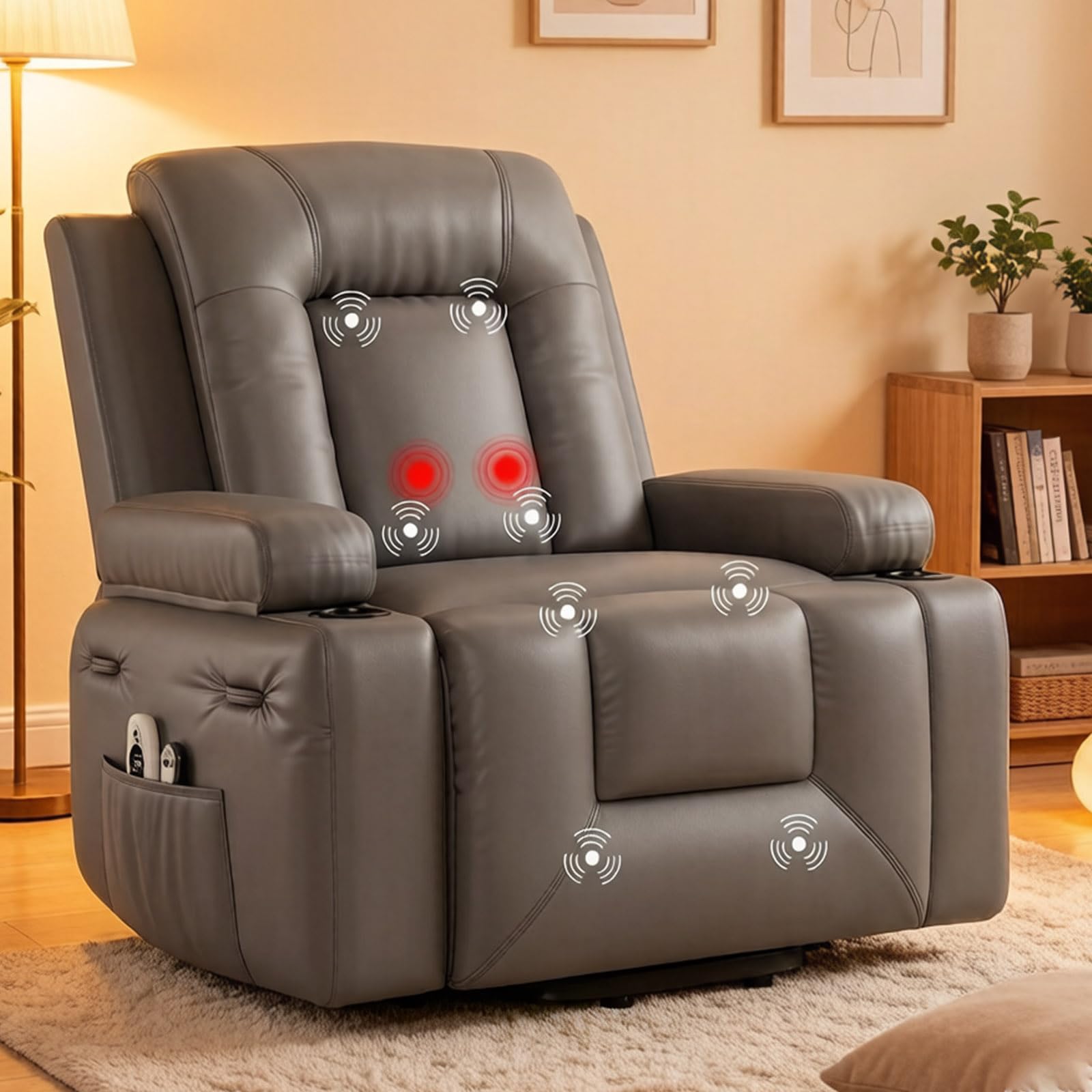 Garvee Massagesessel Elektrisch mit 8 Massagemodi