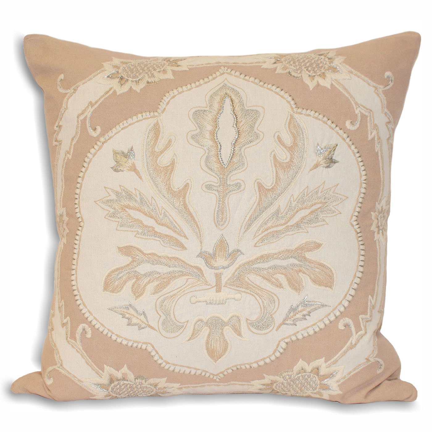 Paoletti Margaux Embroidered Cushion Cover from B&Q