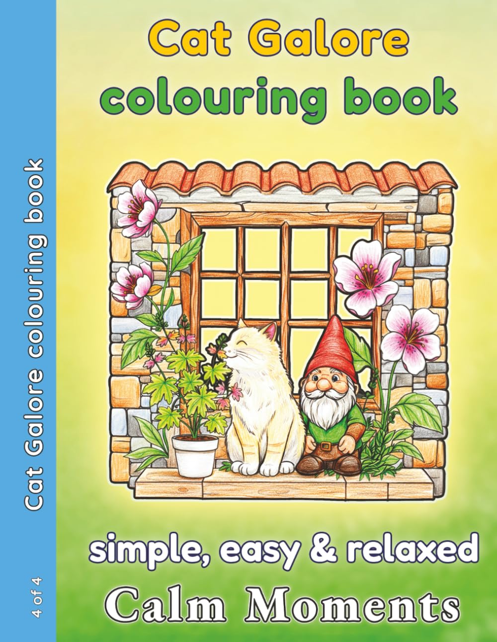 Cat Galore Colouring Book: Cats, Cats & Cats (Calm Moments In the Country Large-Print Colouring for Adults & Seniors)