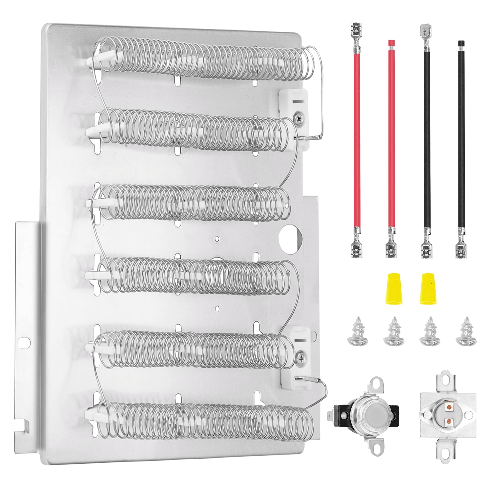 【Upgraded】61927 510329P Speed Queen Dryer Heating Element for ADE3SRGS173TW01 ADE3LRGS171TW01 ADE30RGS171TW01,Replace Part Number 503978 61195 56047 56179 503404-1 years warranty