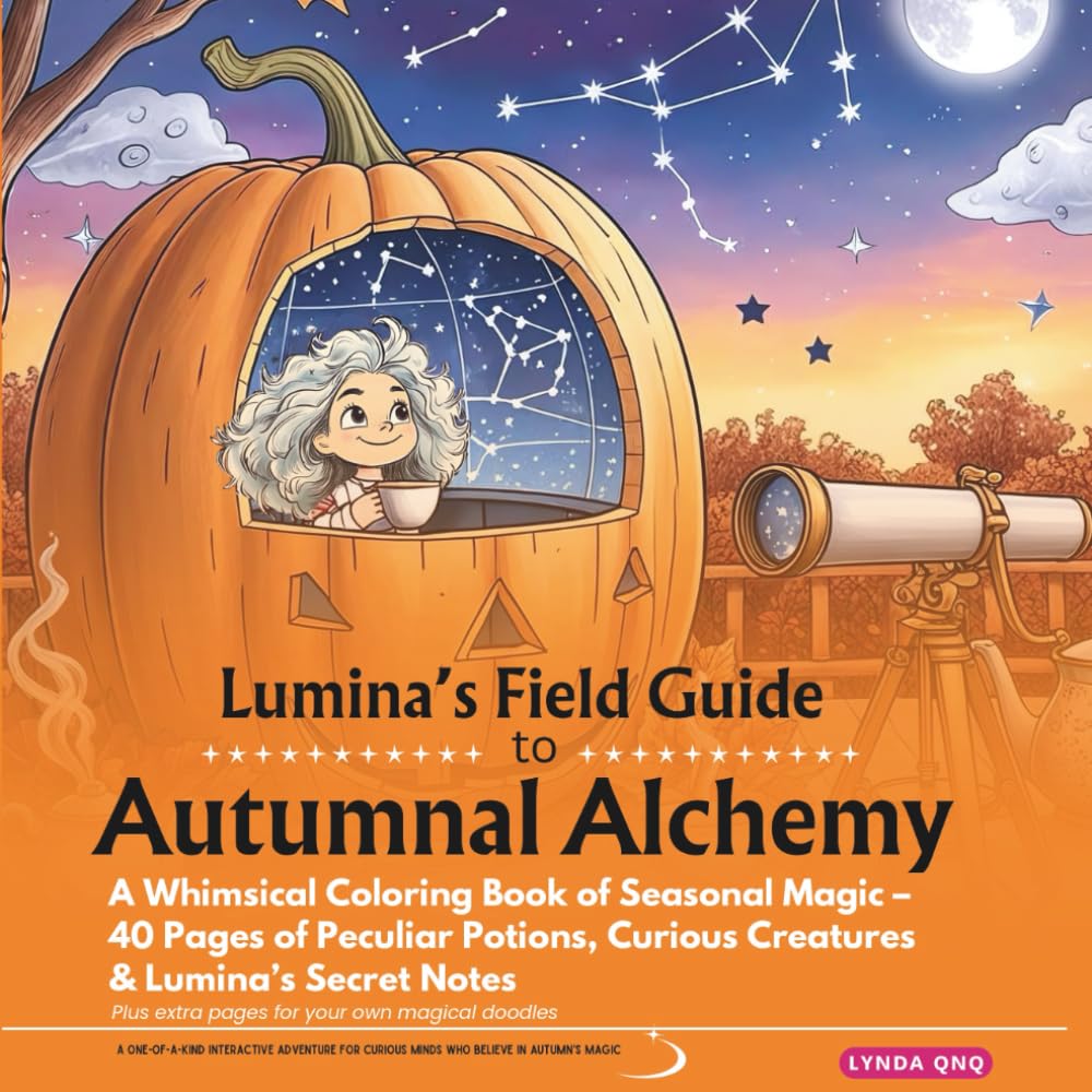 Lumina’s Field Guide to Autumnal Alchemy: A Whimsical Coloring Book of Seasonal Magic – 40 Pages of Peculiar Potions, Curious Creatures & Lumina’s ... Lumina: Field Guides to Whimsical Wonders)