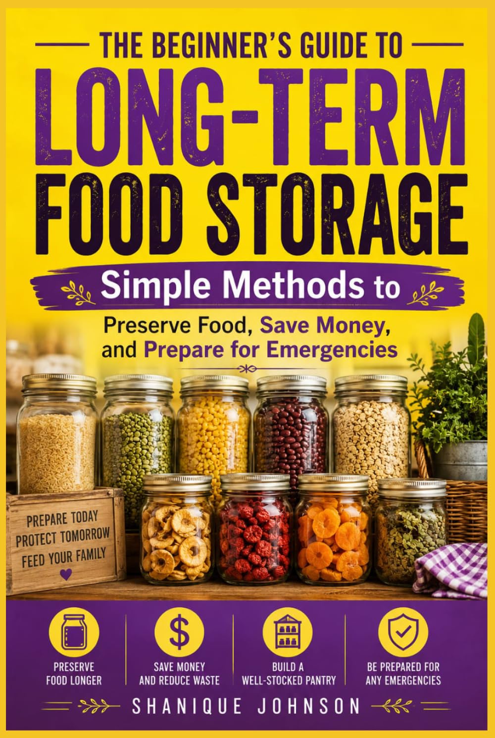 Long-Term Food Storage, the Beginner's Guide: Simple Methods to Preserve Food, Save Money, and Prepare for Emergencies