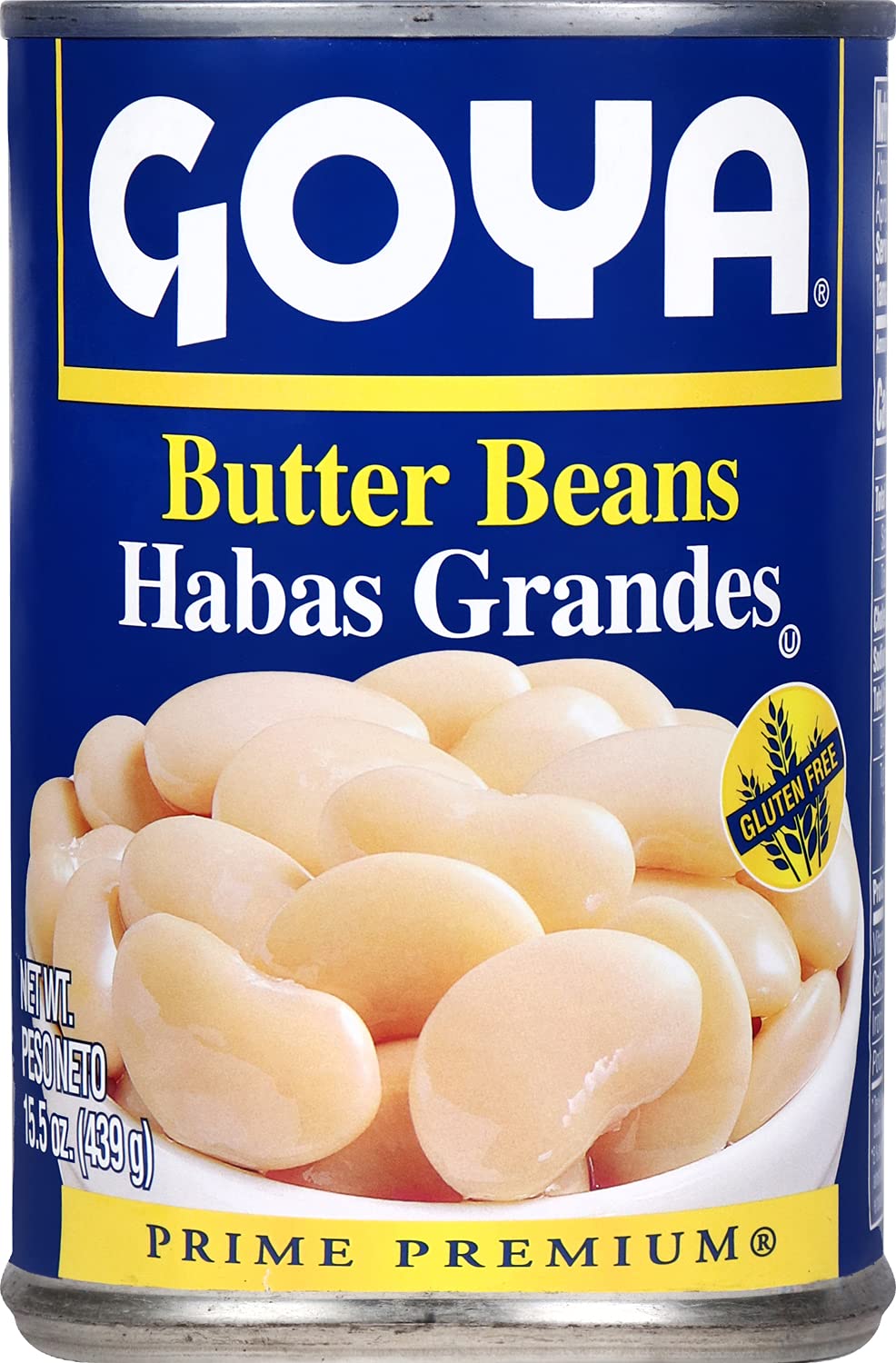 Goya Foods Butter Beans, 15.5 Ounce (Pack of 24)