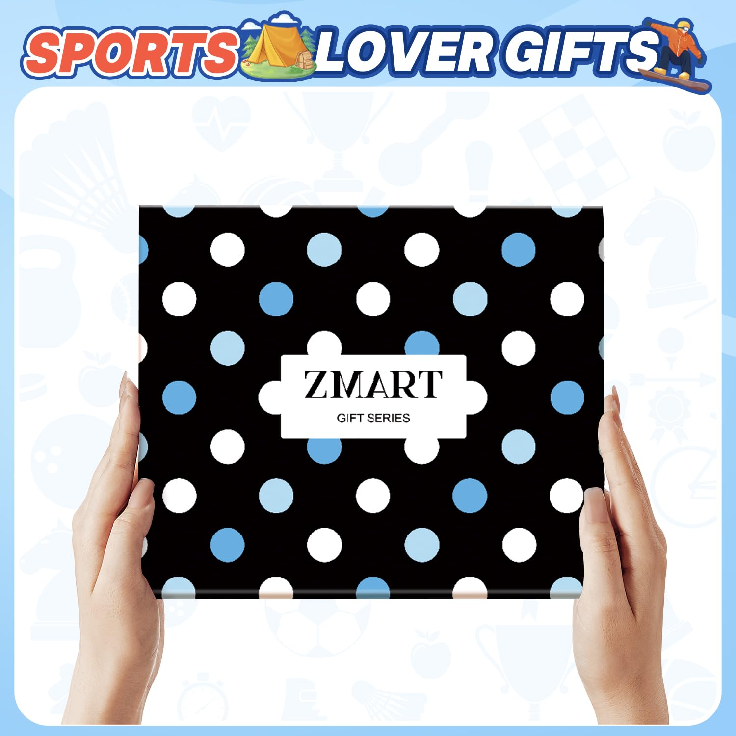 Zmart Unique Gifts for Sports Lovers - Camping Skiing Lifting Socks, Yoga Ballet Gift Ideas