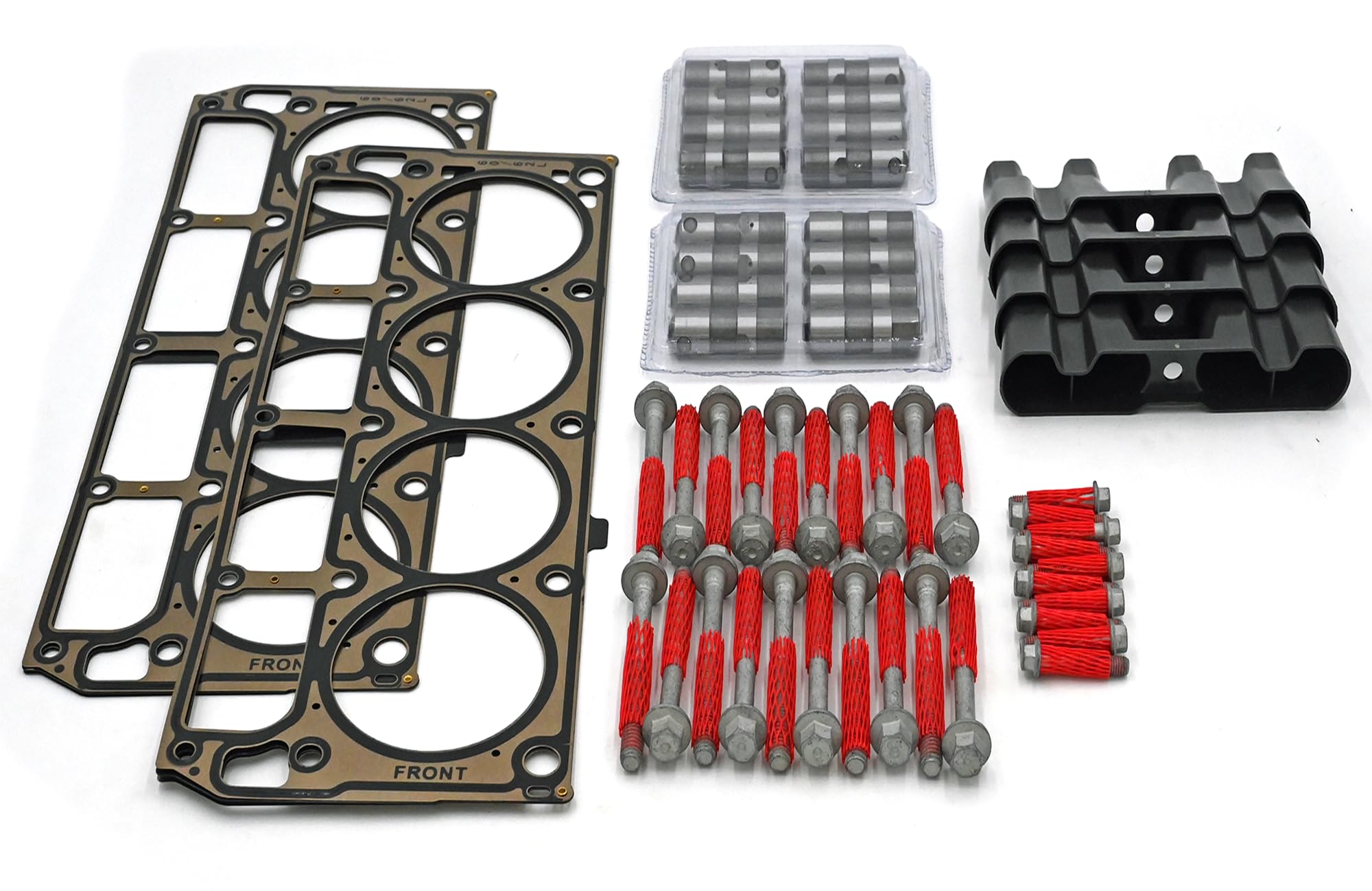 CHEVY LS9/LSA Multi-Layered Steel Head Gaskets & Head Bolts Kit – 7-Layer MLS Gaskets For 6.0L & 6.2L Engines (2009-2015 Camaro, Corvette, CTS, Silverado, Etc.)