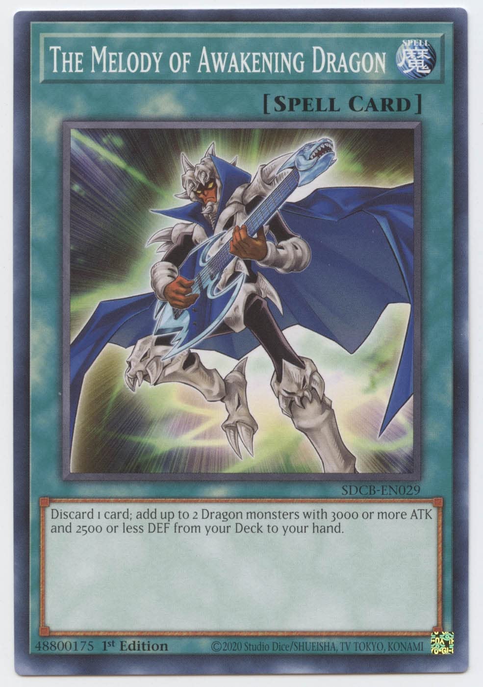 Yu-Gi-Oh! The Melody of Awakening Dragon - SDCB-EN029 - Common - 1st Edition