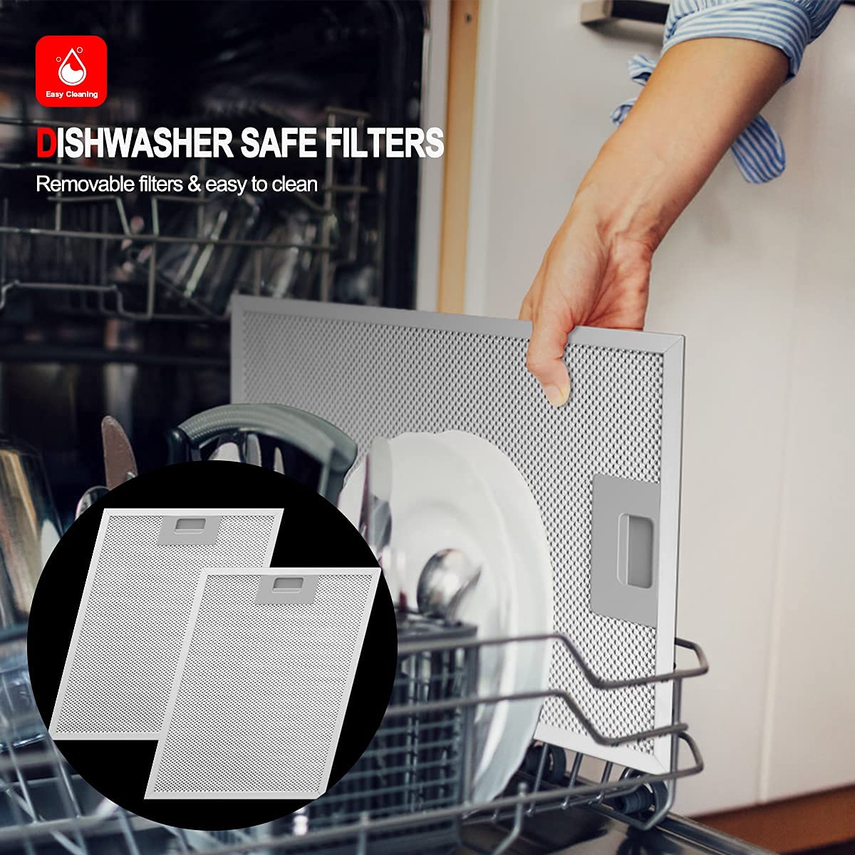 Buy 30" Range Hood, GASLAND Chef PR30SS Wall Mount Kitchen Hood with