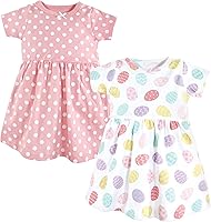 Vista 1 de Hudson Baby - Vestidos de algodón para niñas bebés