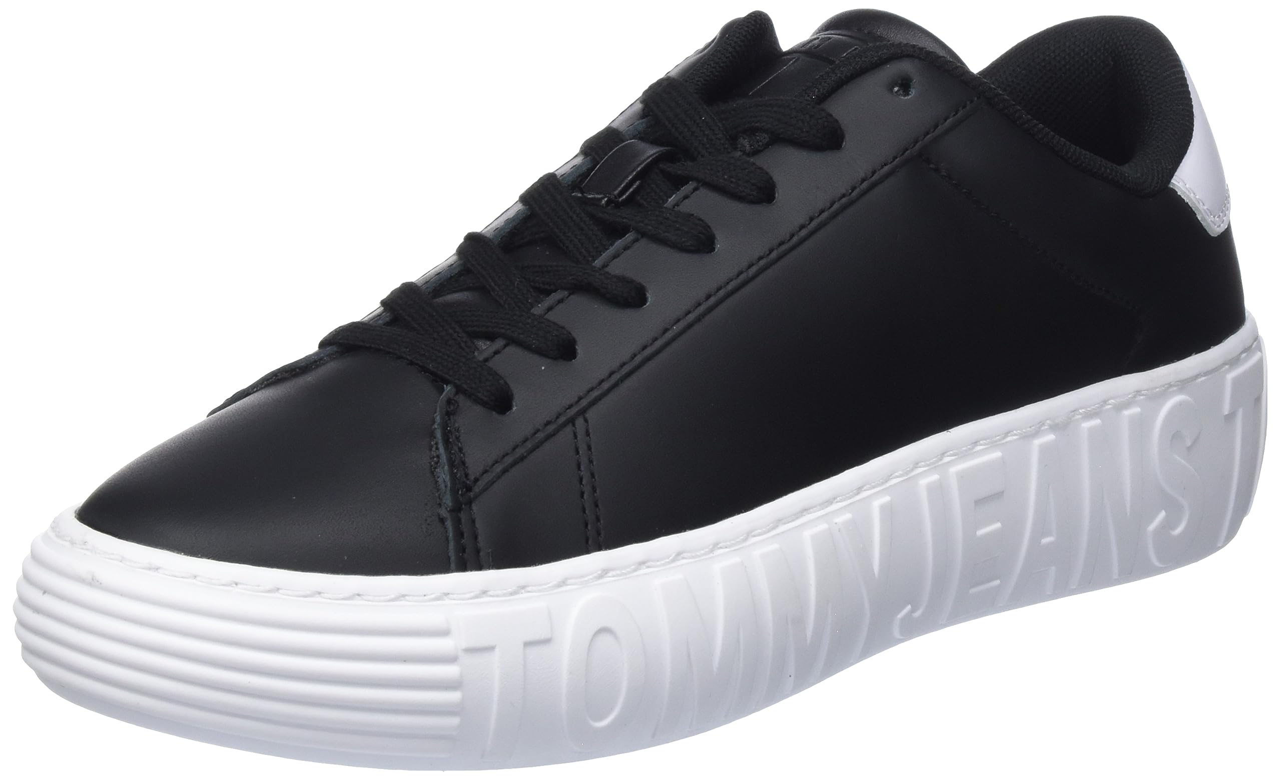 Tommy Hilfiger Men's Black Polyethylene Sneaker