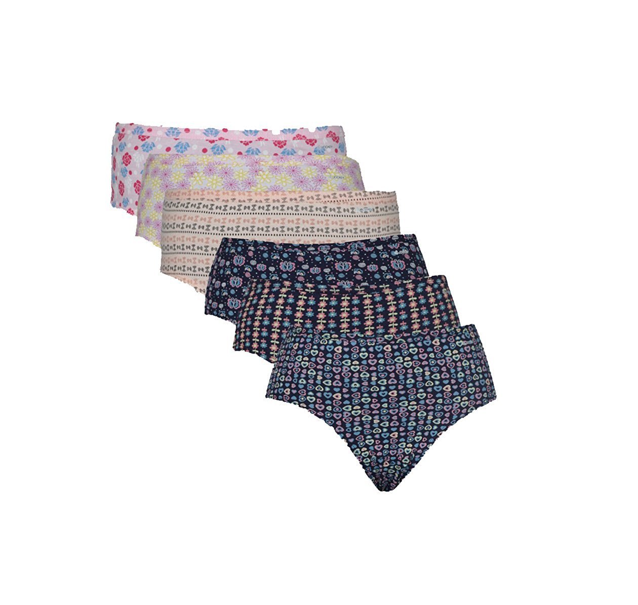jockey Women's Cotton Hipsters (Pack of 6) (1406_Assorted_Small)-picture-45