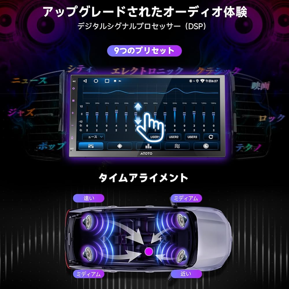 カーオーディオ AAWireless 商品紹介 | AAWireless Ver.1 世界初無線アンドロイドオート