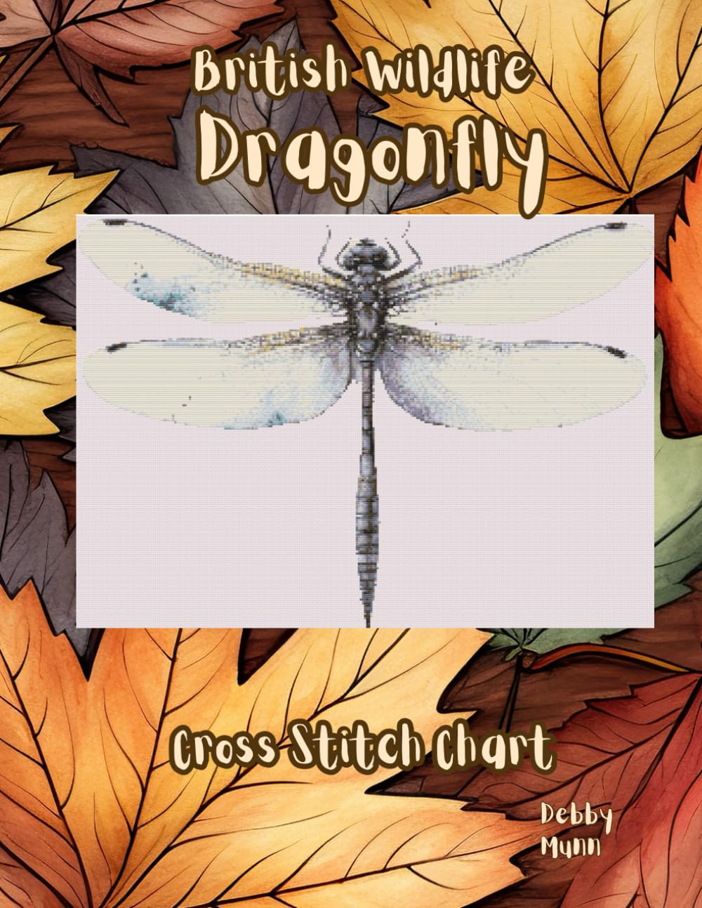 British Wildlife - Dragonfly: Cross Stitch Chart