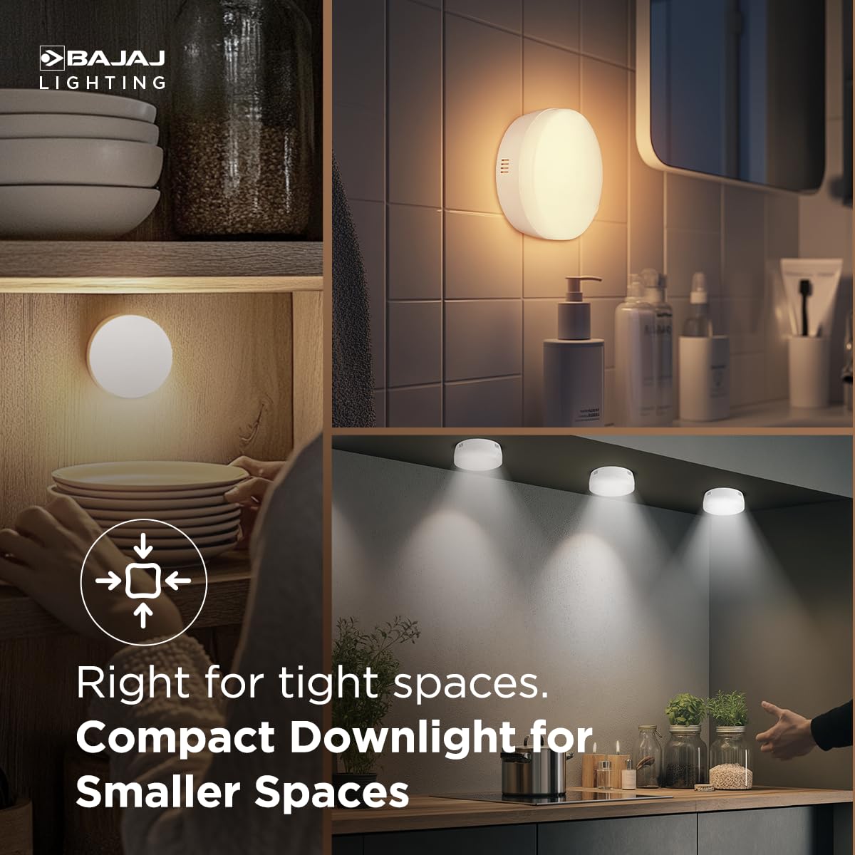 Bajaj Celesta LED Deep Downlight 5W | for Smaller Spaces | LED Back-Lit Technology | Pink (Pack of 1) - Image 3 thumbnail