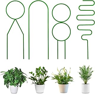 4PCS Metal Plant Indoor Trellis, Plant Trellis for Climbing 