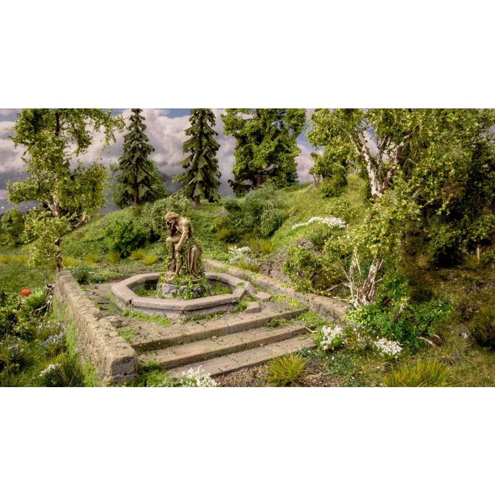 Noch Diorama de Fuente de Lugares olvidados para el Modelo de ferrocarril H0, Modelo-paisajismo, Bricolaje y fantasía Wargaming