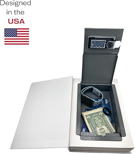 Miniatura 3 de Caja fuerte de papel real con cerradura combinada, caja de colección Secret Box - Art of Design. Seguro para dinero, caja fuerte disfrazada, páginas