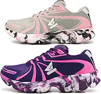 Kit 2 tenis feminino de corrida academia caminhada Oldsen Colorado