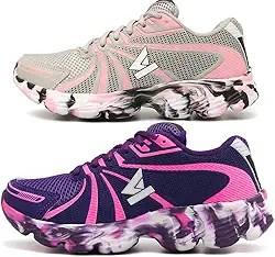 Kit 2 tenis feminino de corrida academia caminhada Oldsen Colorado