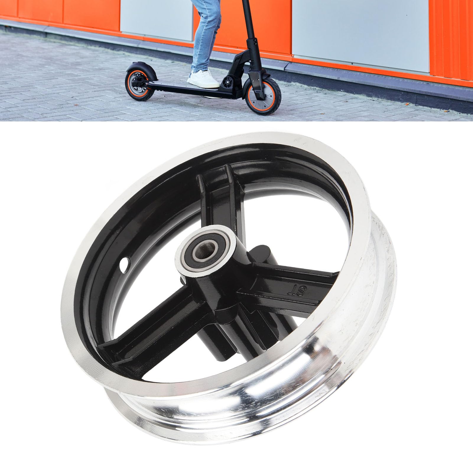 Moyeu Avant 10 Pouces Pour Trottinette Électrique - Compatible Kugoo M4, Kaabo | Pneus 10*2.5 à 10*3