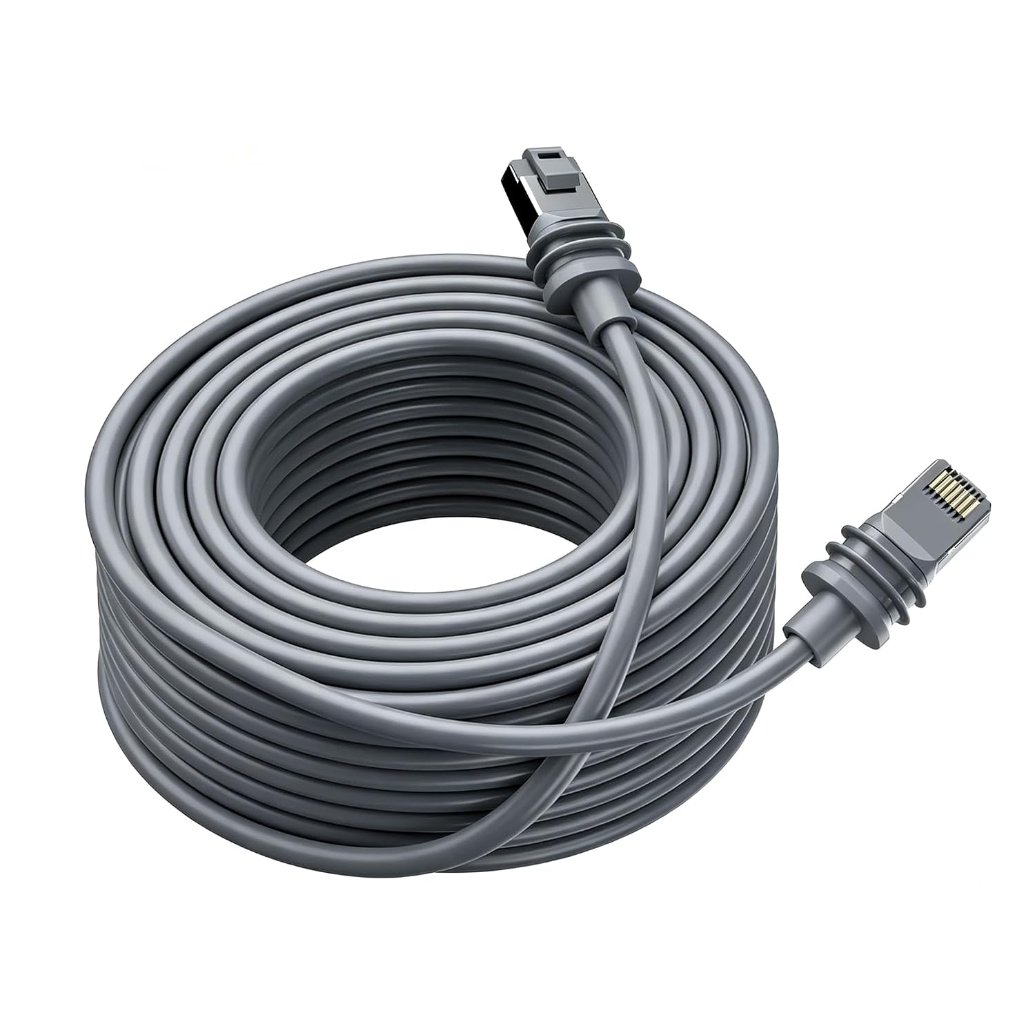 Starlink Cable 150FT,Starlink Gen 3 Cable for Satellite Starlink Standard V3,High-Speed Waterproof UV Resistant，Outdoor/Indoor,Gray.