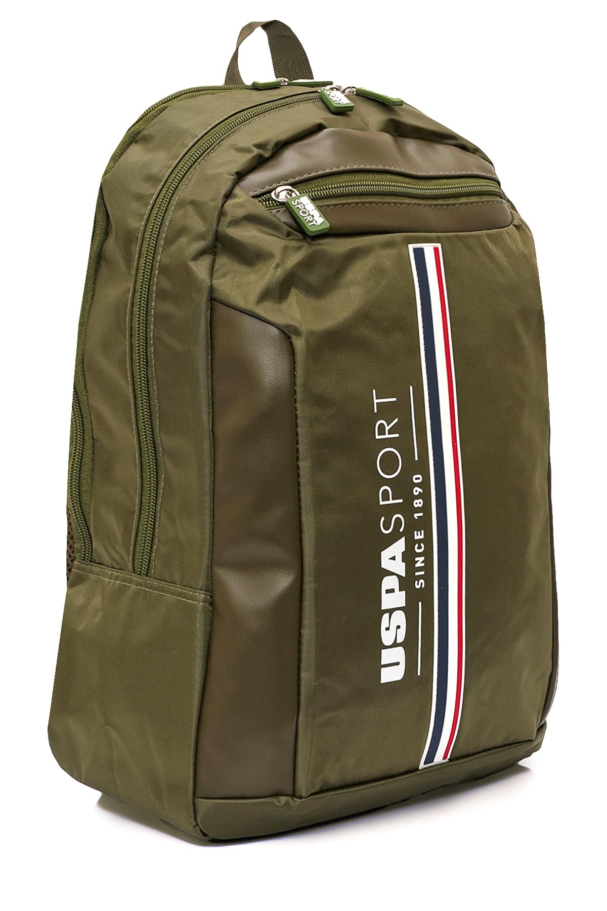 U.S. POLO ASSN. U.S. Polo. Assn. Unisex Okul Çanta Seti Plset2437374,Haki Tek Ebat