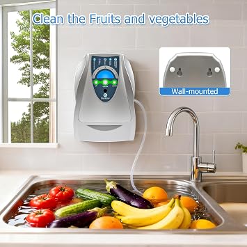 Ozone Generator Multipurpose Water Ozone Generator with Timer for Air, Water, Food, Home, Room, Car