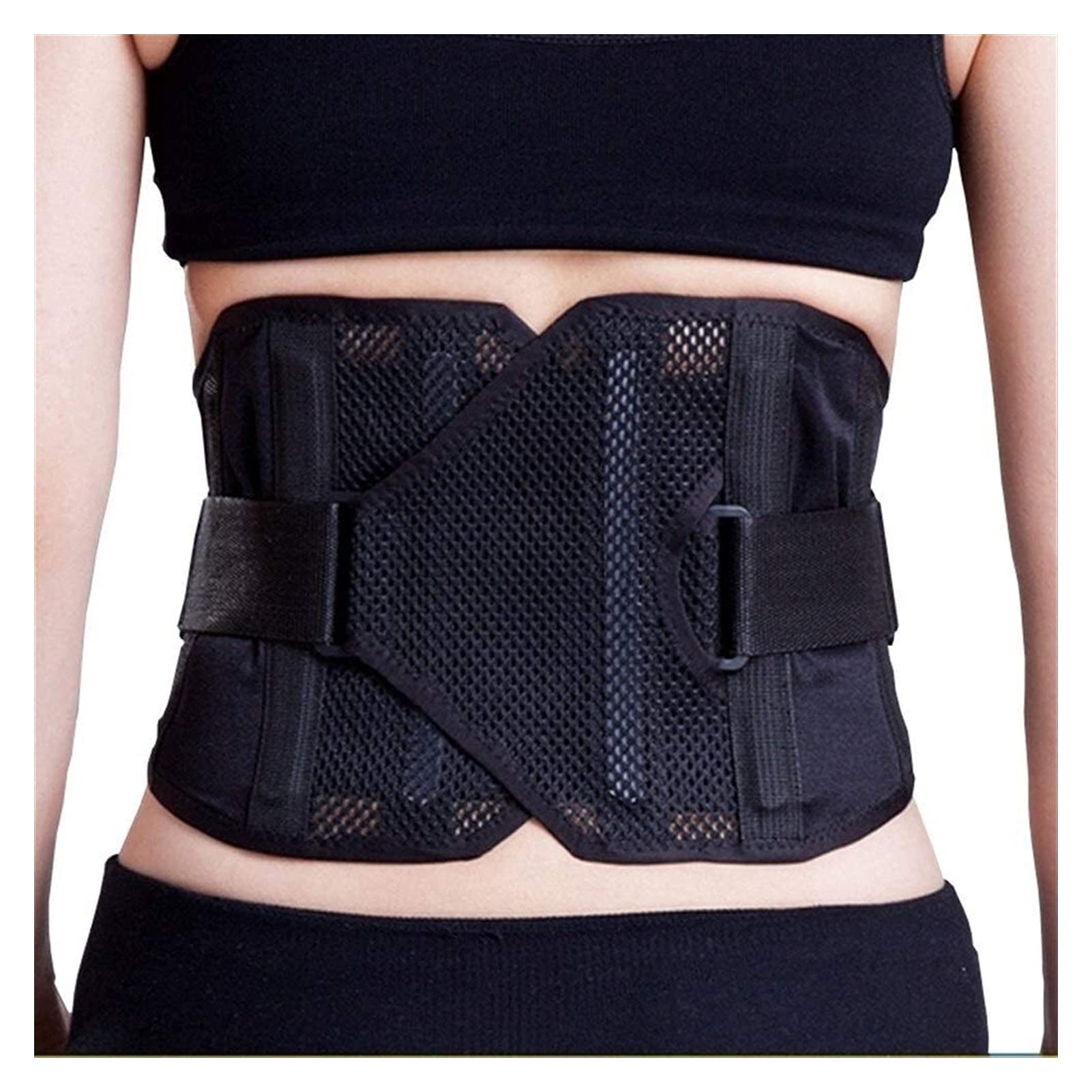 Cinturón de Soporte Lumbar, Correas de Soporte Ajustables, Faja Lumbar, protección térmica, Alivio del Dolor, Soporte Lumbar