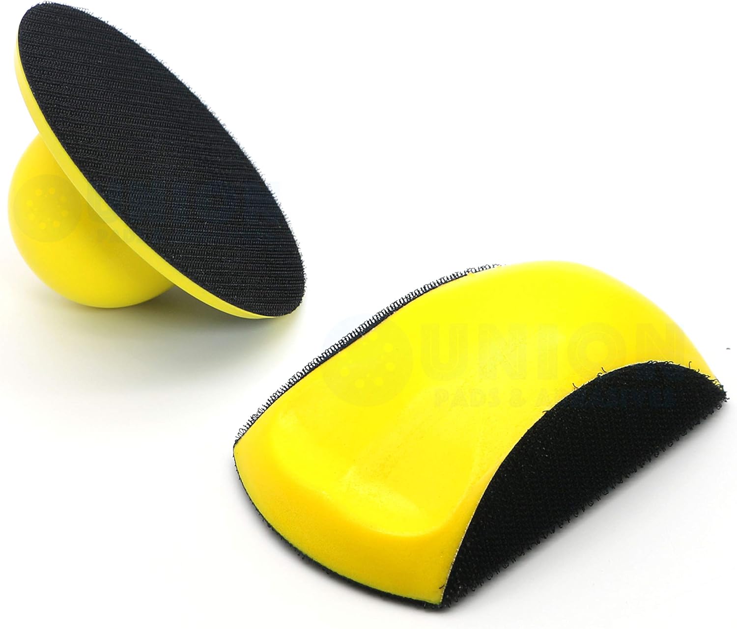 Hook & Loop Sanding Block 5 Inch & 6 Inch Hand Sanding Block/Hand Sanding Pad, Metal Polish