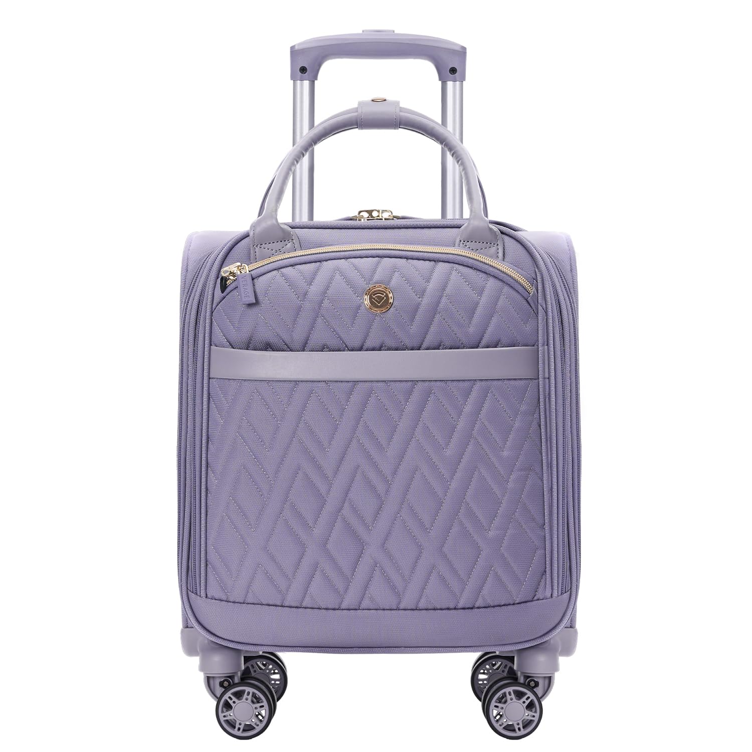 Verage 18x14x8in Underseat Carry On Luggage with Spinner Wheels