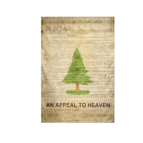 Lnhgh Bannière d'arbre de la Liberté Drapeau Extérieur Arbre de
