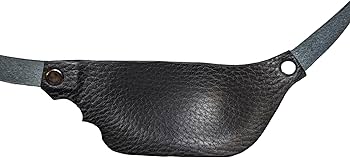 Amazon.com: Handmade Black Real Leather Eye Patch. Suitable for