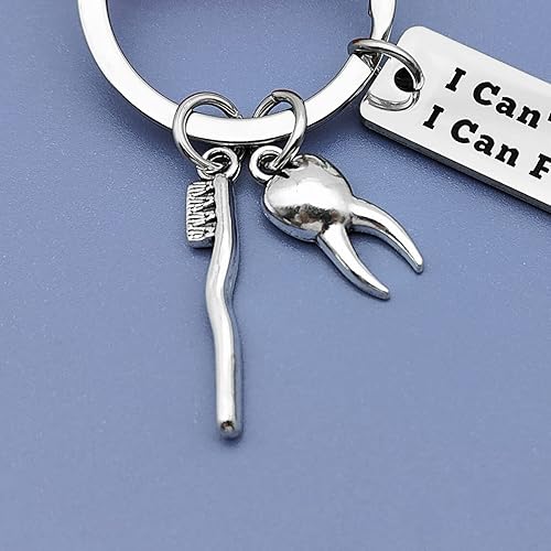 Miniatura 2 de Regalos de agradecimiento para dentistas higienistas dentales, llavero para mujeres y hombres