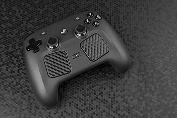 Steam Controller Skin, Touchprotect - Textured Trackpad Protector (Carbon Fiber - Black)