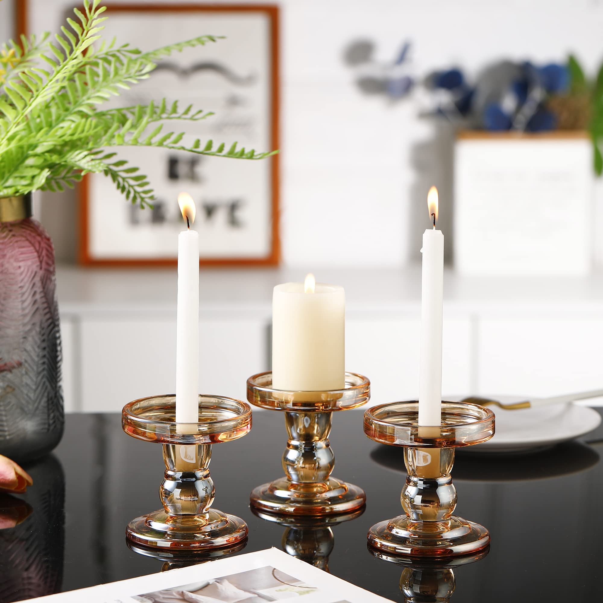 Decorative Pillar Candle Holders Wholesale Candle Holders | Glass