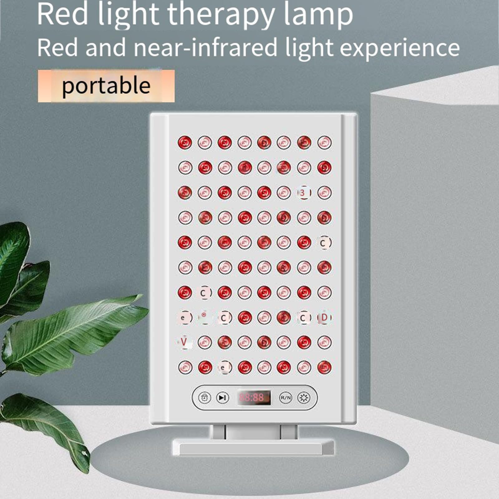 Terapia światłem czerwonym 50W Lampa Pure Red 850Nm Led Lampa fizjoterapeutyczna, używana do łagodzenia bólu mięśni i zanikania blizn
