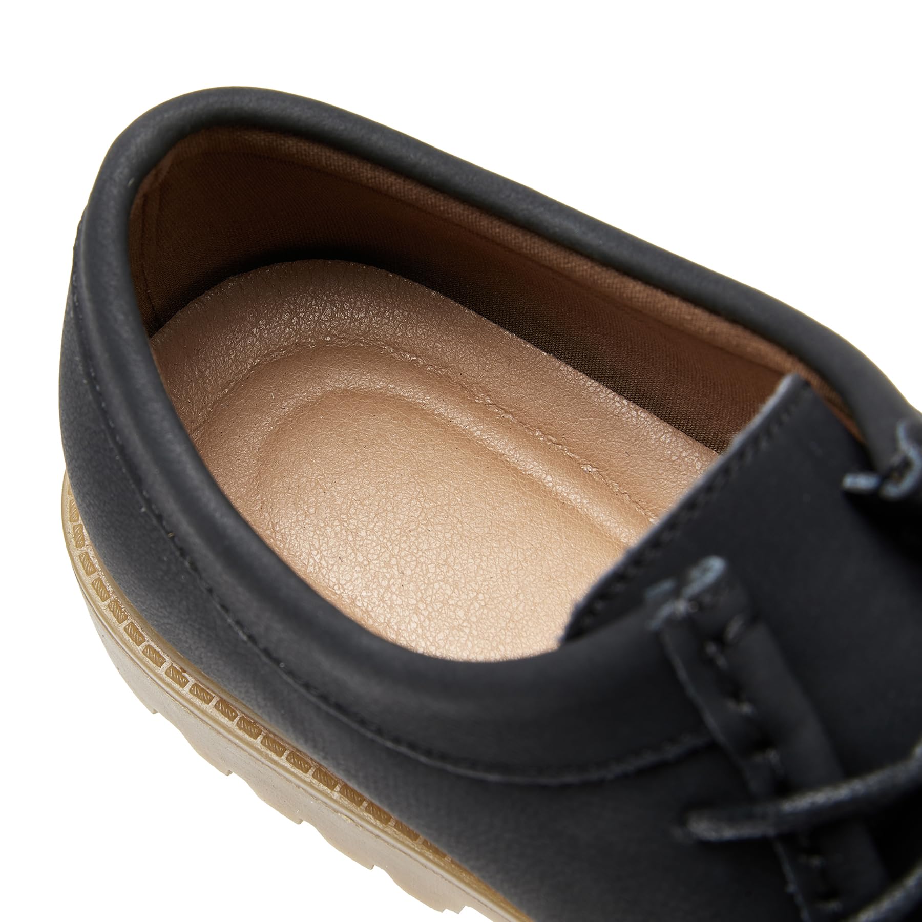 Allthemen Hombre Mocasines Cuero Casual Náutico Cordones