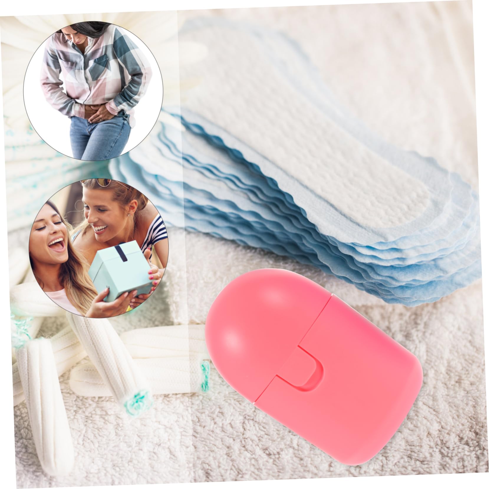 Baluue 10stücke Mikrowellen-dampfreiniger Für Menstruationstassen Hochtemperatur-sterilisierbarer Aufbewahrungsbox Für Persönliche Hygieneartikel Und Sichere Aufbewahrung