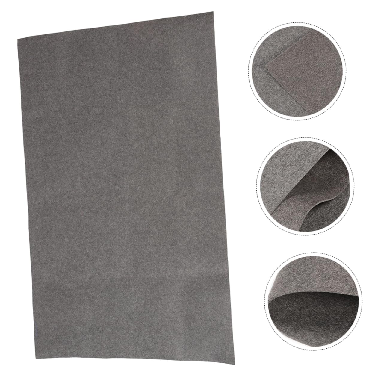 SOLUSTRE Tapis de Sol Facile à Stocker Absorbant L’Huile de Garage en Feutre Résistant à L’Usure, pour Entretien et Réparation Automobile