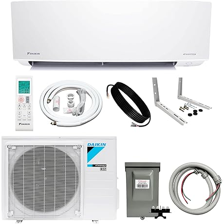 Daikin 9,000 BTU 118 SEER2 Ductless Mini Split Air Conditioner