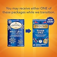 Vista 184 de Twinings, Wild Berries Herbal Tea - Té herbal de bayas silvestres sin cafeína, té en bolsas individuales, caliente o helado, embalaje puede variar