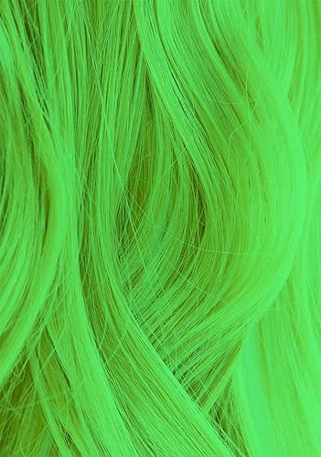 Miniatura 2 de IROIRO Color de cabello semipermanente natural prémium 350 verde neón (8 onzas)