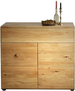 Woodroom Kommode Numbi Wildeiche massiv geölt