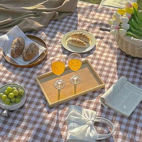 Miniatura 4 de Manta de playa extragrande de 80 x 80 pulgadas, manta de picnic al aire libre, manta portátil impermeable a prueba de arena, plegable y ligera para